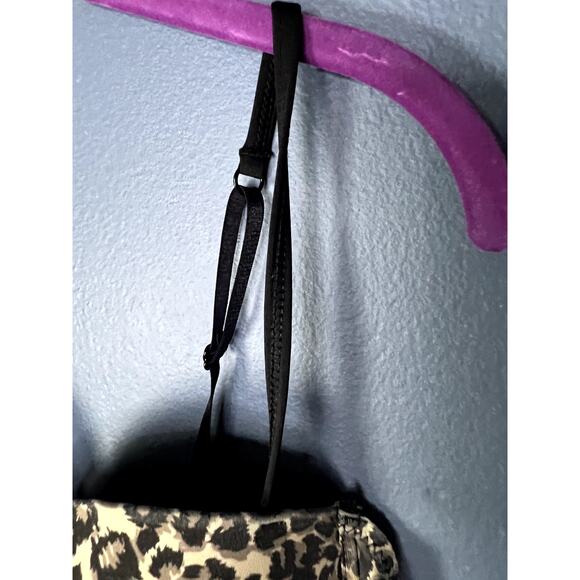 T-Shirt Bra Wired Women's Size 36C Cheetah Print Padded Comfort Longer Bottom - Picture 5 of 6